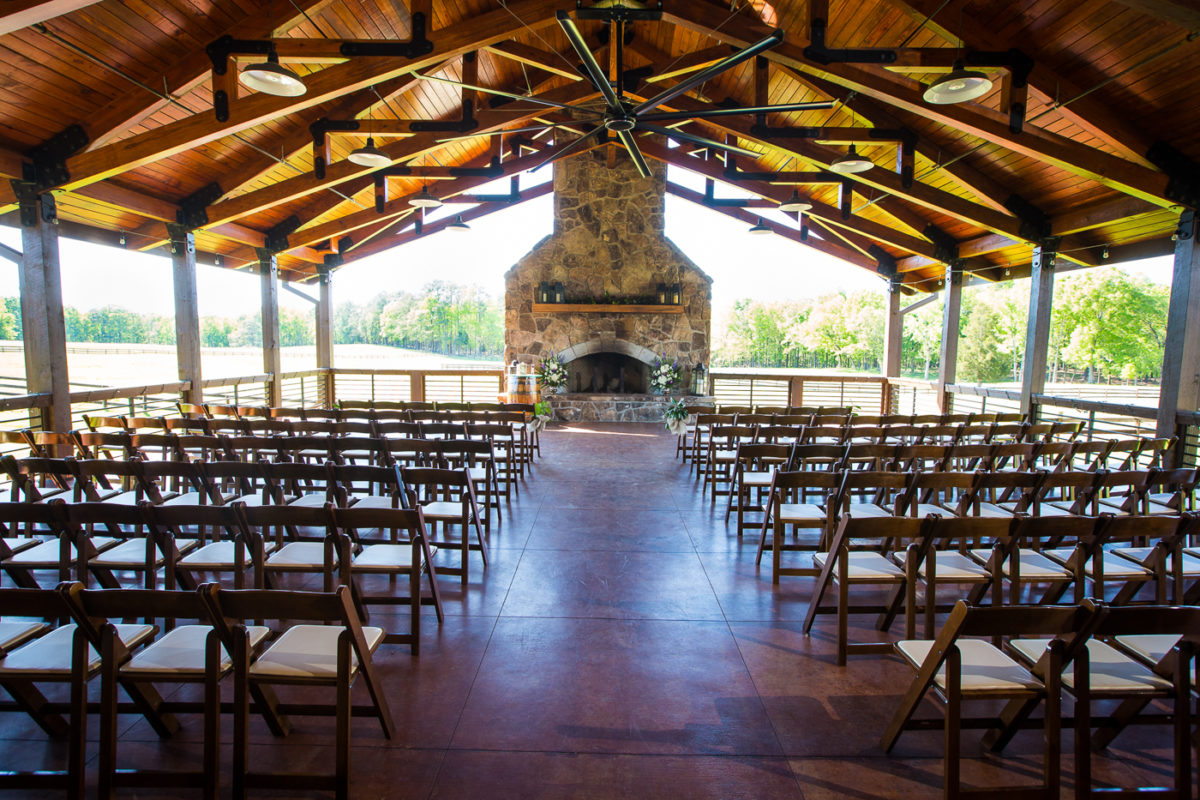 Rustic barn wedding venue
